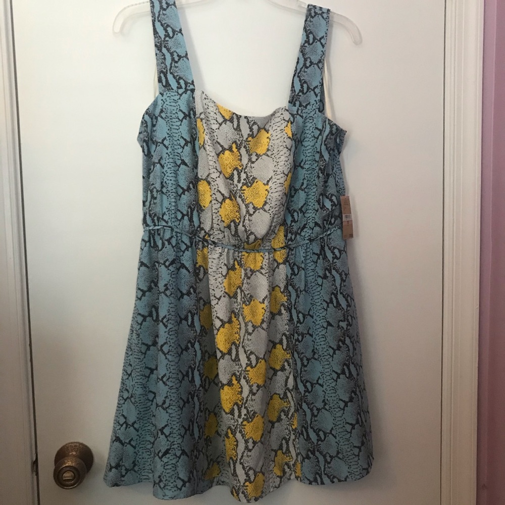 Rachel Roy snakeskin dress